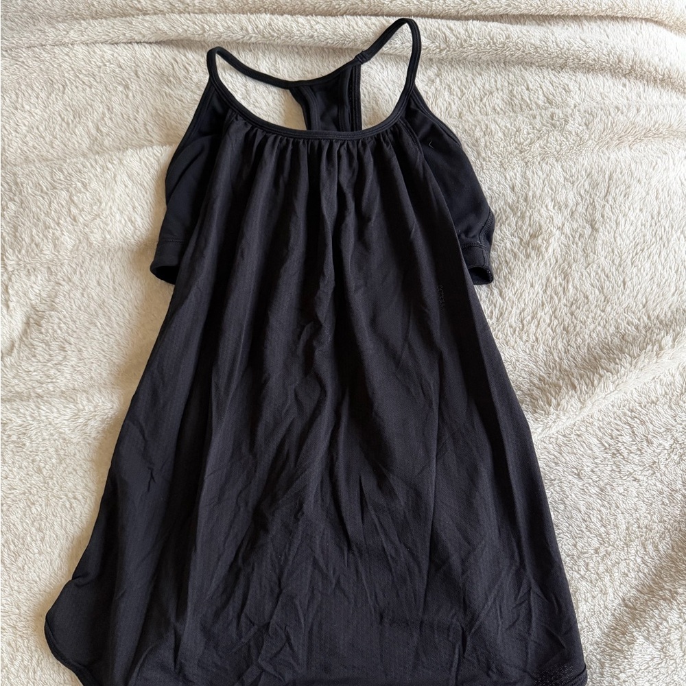 lululemon athletica Black Tank Top